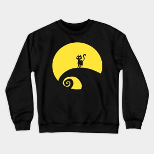 Cat skellington Crewneck Sweatshirt